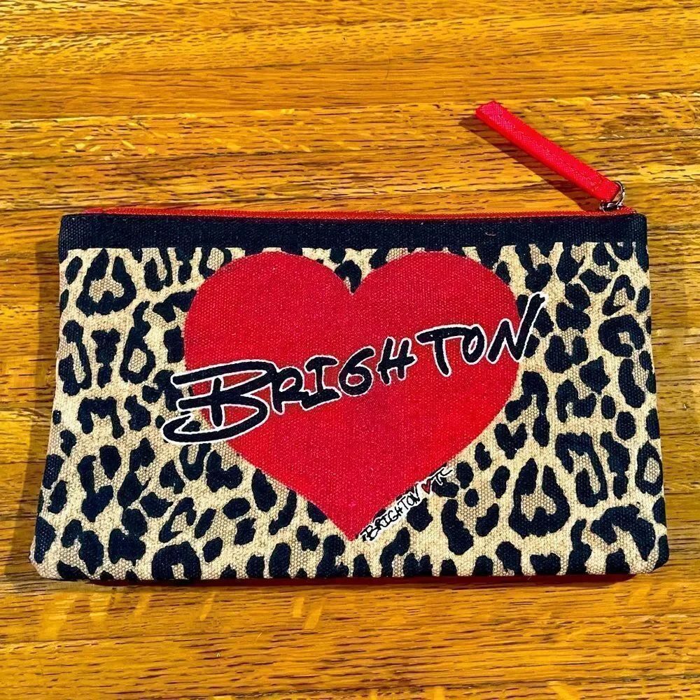 Brighton Limited Edition 2020 Leopard Print Pouch NWT